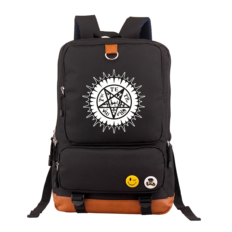 Japanese Anime Black Butler Backpack Children School Bags Cartoon Teenager Backpacks Black Butler Bag Ciel Sebastian Student Bag
Japanese Anime Black Butler Backpack Children School Bags Cartoon Teenager Backpacks Black Butler Bag Ciel Sebastian Student Bag