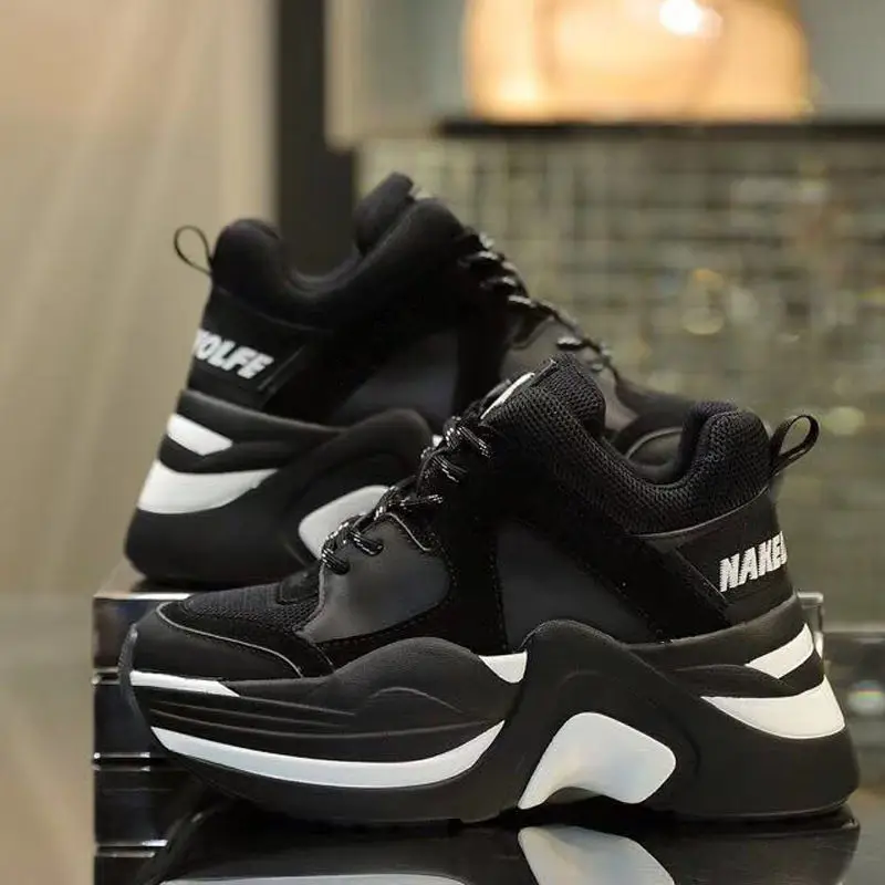 Brand thick-soled Genuine Leather women's shoes leopard color matching sneakers 2019 autumn new fashion comfortable casual shoes
Brand thick-soled Genuine Leather women's shoes leopard color matching sneakers 2019 autumn new fashion comfortable casual shoes