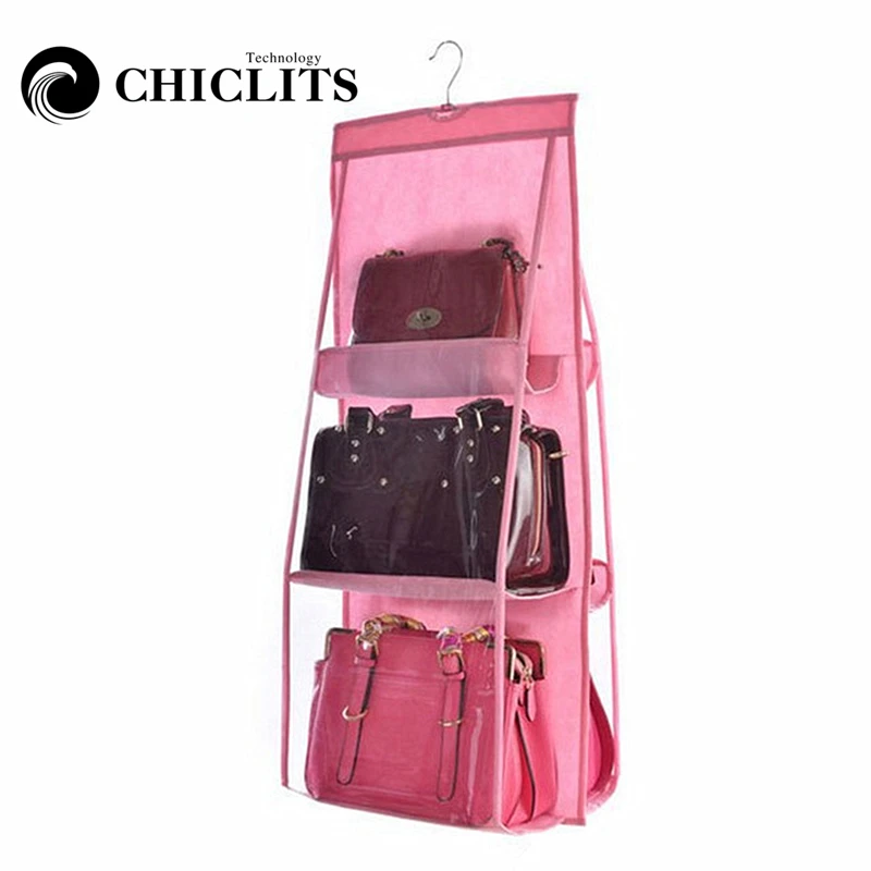 Hot Transparent Storage Bag Hanging Organizer Wardrobe Closet Handbag Door Wall Sundry Shoe Bag box Hanger Pouch Shopping bags
Hot Transparent Storage Bag Hanging Organizer Wardrobe Closet Handbag Door Wall Sundry Shoe Bag box Hanger Pouch Shopping bags