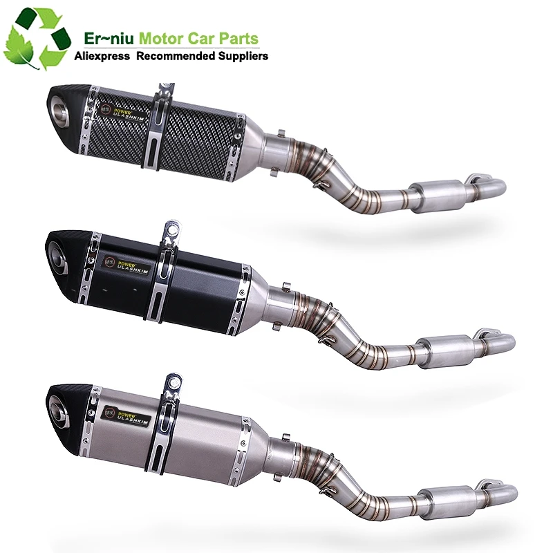 Motorcycle Exhaust Slip-On Full System Modified Front Middle Link Pipe Muffler With Stciker For yamaha NVX155 NVX 155 Aerox155
Motorcycle Exhaust Slip-On Full System Modified Front Middle Link Pipe Muffler With Stciker For yamaha NVX155 NVX 155 Aerox155