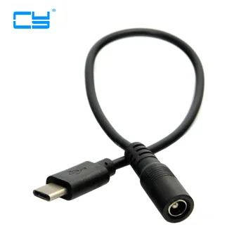 5pcs/lot USB 3.1 Type C USB-C to DC 5.5*2.5mm Power Jack Extension Charge Cable 20cm for Macbook Cell Phone Tablet
5pcs/lot USB 3.1 Type C USB-C to DC 5.5*2.5mm Power Jack Extension Charge Cable 20cm for Macbook Cell Phone Tablet