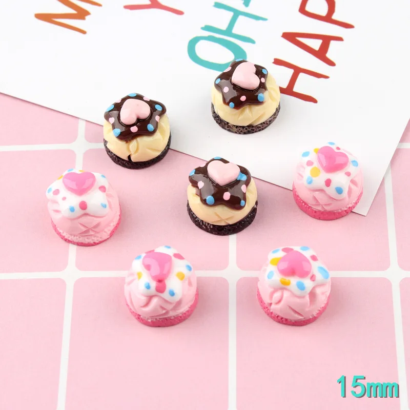 10Pcs/pack Mix Kawaii Cake Dessert Resin Flat back Cabochons Scrapbooking DIY Embellishments charm diy clip Food & Beverages
10Pcs/pack Mix Kawaii Cake Dessert Resin Flat back Cabochons Scrapbooking DIY Embellishments charm diy clip Food & Beverages