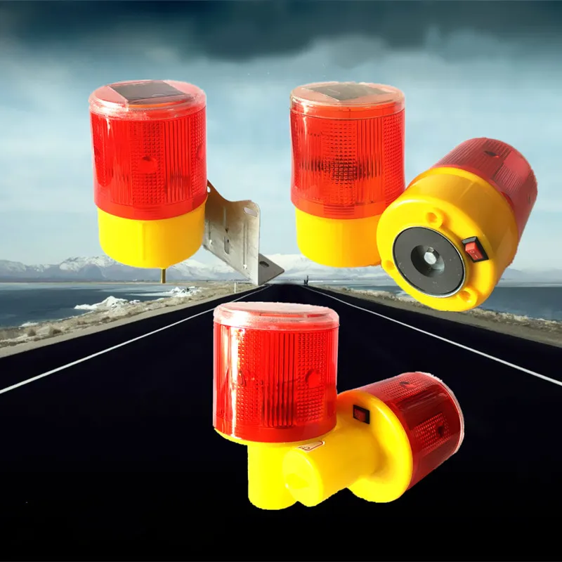 Flashing LED solar lights Intelligent light control warning lamps traffic construction emergency warning outdoor lighting
Flashing LED solar lights Intelligent light control warning lamps traffic construction emergency warning outdoor lighting
