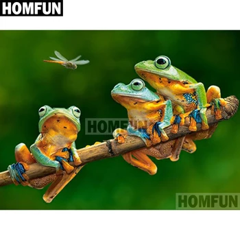 HOMFUN Full Square/Round Drill 5D DIY Diamond Painting "Animal frog" Embroidery Cross Stitch 5D Home Decor Gift A01845
HOMFUN Full Square/Round Drill 5D DIY Diamond Painting "Animal frog" Embroidery Cross Stitch 5D Home Decor Gift A01845