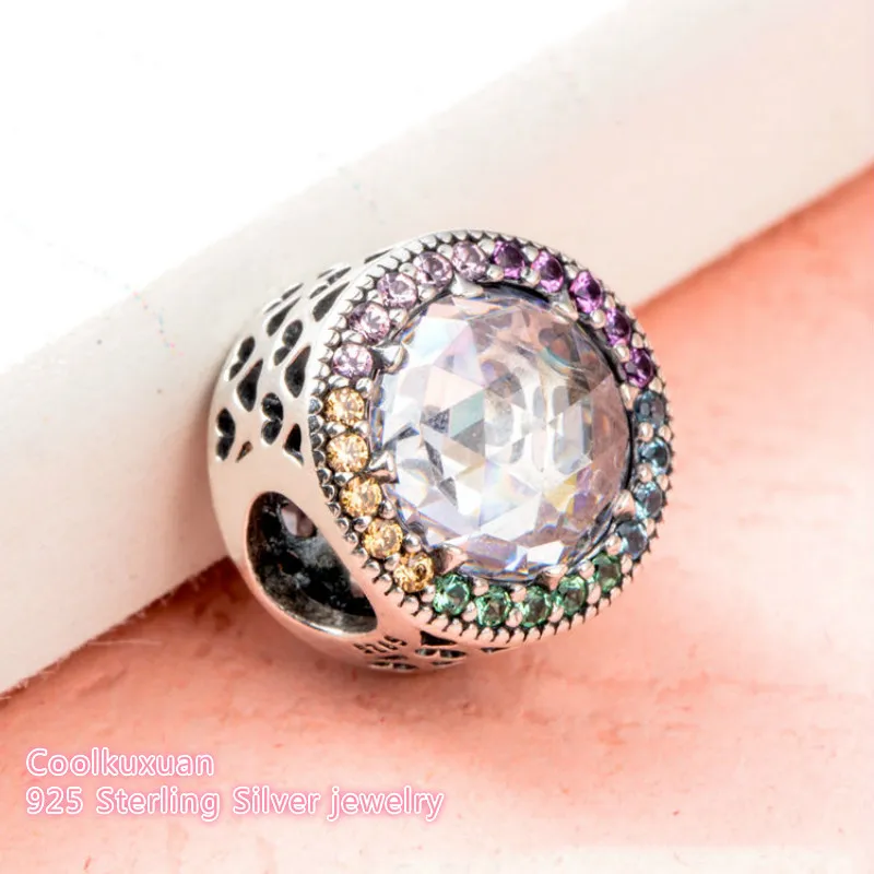 2019 Summer 925 Sterling Silver Multi-Color Radiant Hearts Charm, Multi-Colored CZ Beads Fit Original Pandora Charms Bracelet
2019 Summer 925 Sterling Silver Multi-Color Radiant Hearts Charm, Multi-Colored CZ Beads Fit Original Pandora Charms Bracelet