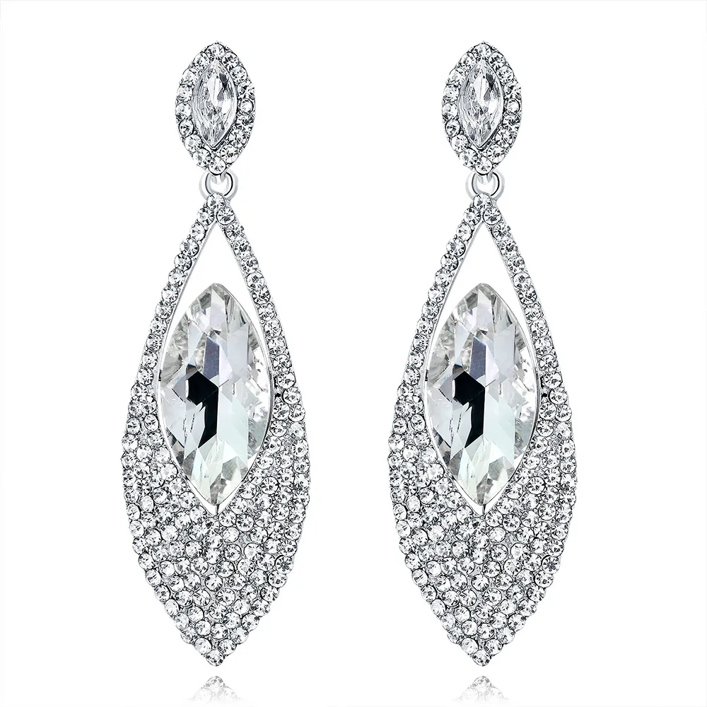 Sparkling Luxurious Exaggerated Full Rhinestone Bride Multi-Layer Drop Earrings For Women The Bride Accessories
Sparkling Luxurious Exaggerated Full Rhinestone Bride Multi-Layer Drop Earrings For Women The Bride Accessories