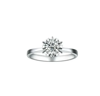 Wholesale certificate 1 carat moissanite engagement rings for women 18K white gold moissanite snowflake natural Moissanite Xmas
Wholesale certificate 1 carat moissanite engagement rings for women 18K white gold moissanite snowflake natural Moissanite Xmas