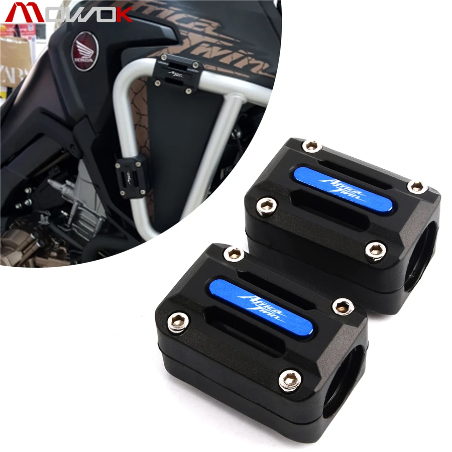 For HONDA Africa Twin CRF1000L 1990-2019 XRV 750 Motorcycle Engine Crash Bar Protection Bumper Decorative Guard Block 22-28mm
For HONDA Africa Twin CRF1000L 1990-2019 XRV 750 Motorcycle Engine Crash Bar Protection Bumper Decorative Guard Block 22-28mm