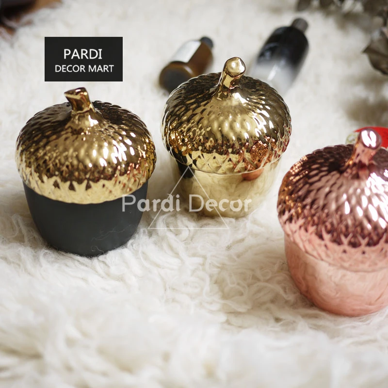 Lovely Golden Pinecone seal jar tea sugar container jewellery storage box spices storage jar 1pc/lot
Lovely Golden Pinecone seal jar tea sugar container jewellery storage box spices storage jar 1pc/lot