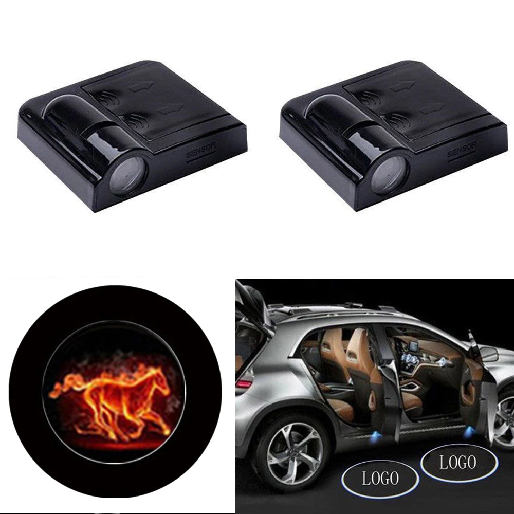 YSY 2X Wireless Led Car Door Projector Lights Auto Courtesy Welcome Logo Shadow Lamp Laser Projection Sensor include Magnet
YSY 2X Wireless Led Car Door Projector Lights Auto Courtesy Welcome Logo Shadow Lamp Laser Projection Sensor include Magnet