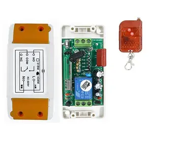 AC 220v 10A 1 channel Wireless RF remote control Switch Receiver Module 315MHz 433mhz
AC 220v 10A 1 channel Wireless RF remote control Switch Receiver Module 315MHz 433mhz