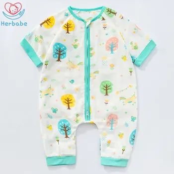 Herbabe Summer Baby Sleeping Bag for Newborn Infant 100% Cotton Soft Kids Sleepsacks Sleep Gown Baby Stroller Pajamas Jumpsuit
Herbabe Summer Baby Sleeping Bag for Newborn Infant 100% Cotton Soft Kids Sleepsacks Sleep Gown Baby Stroller Pajamas Jumpsuit