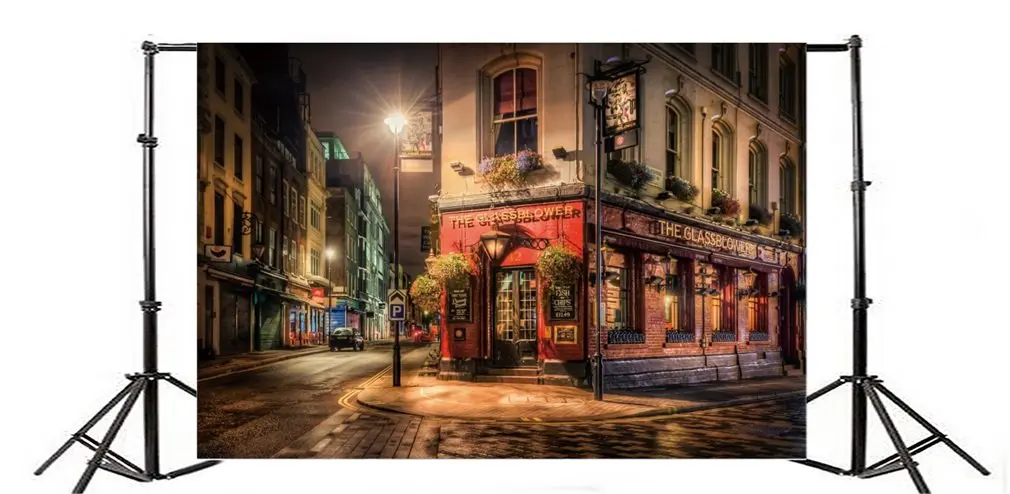 Photography Backdrop Street Shop The Glassblower Road Lamps European Archiculture Town Night View Nature
Photography Backdrop Street Shop The Glassblower Road Lamps European Archiculture Town Night View Nature