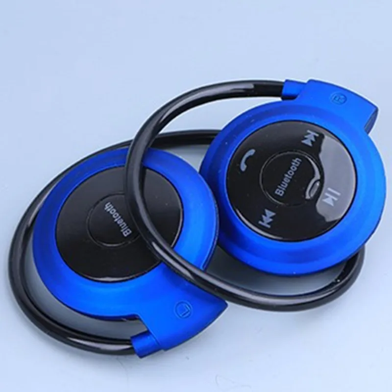 Image 4.0 wireless Bluetooth headset TF card FM Radio Running stereo music player talking on cell phone headset with microphone