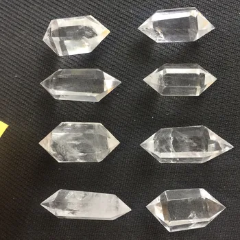 8pcs a lots Natural Clear and Rock Quartz Crystal Healing Double Points Cristal Wand Reiki Natural Stone and Minerals Product
8pcs a lots Natural Clear and Rock Quartz Crystal Healing Double Points Cristal Wand Reiki Natural Stone and Minerals Product