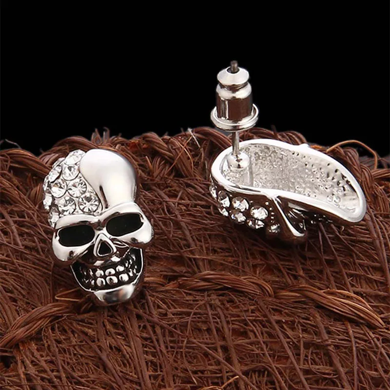 Promotion Top Quality New High-grade Fashion Personalized Skull Earrings Punk Style Stud Earring for Women Girl Jewellery
Promotion Top Quality New High-grade Fashion Personalized Skull Earrings Punk Style Stud Earring for Women Girl Jewellery