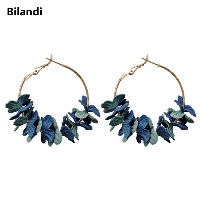 2017 elegant floral fabric sweetheart petal union ear ring earrings brinco feminine charm
2017 elegant floral fabric sweetheart petal union ear ring earrings brinco feminine charm
