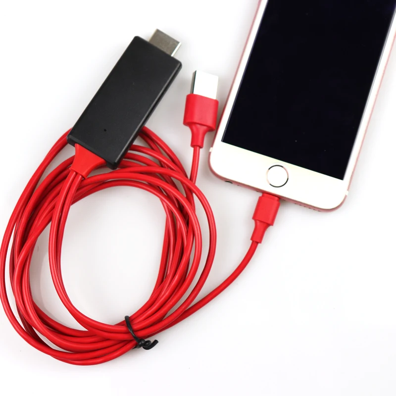 For iphone 1.8m 8 Pin to HDMI Male Cable HD 1080P HDMI Converter Adapter Cable USB HDMI Cable for HDTV TV Digital AV For IOS
For iphone 1.8m 8 Pin to HDMI Male Cable HD 1080P HDMI Converter Adapter Cable USB HDMI Cable for HDTV TV Digital AV For IOS