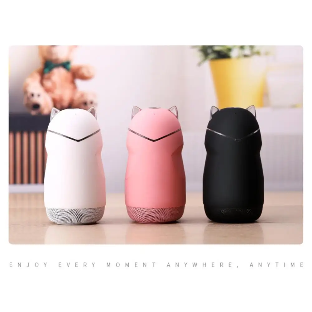 New Cat Gift Bluetooth Speaker With LED Atmosphere Light Subwoofer Cartoon Innovative Hands-Free Calling TF Card Play Brand New
New Cat Gift Bluetooth Speaker With LED Atmosphere Light Subwoofer Cartoon Innovative Hands-Free Calling TF Card Play Brand New