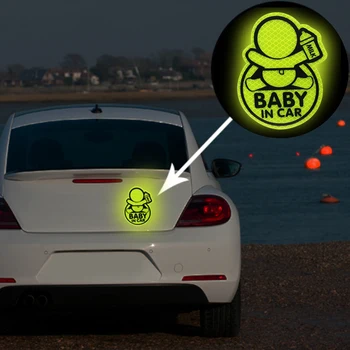Car Personality Baby In Car Guan Yuanguang Reflective Stickers Reflective Warning Stickers To Prevent Rumbling Speakers
Car Personality Baby In Car Guan Yuanguang Reflective Stickers Reflective Warning Stickers To Prevent Rumbling Speakers