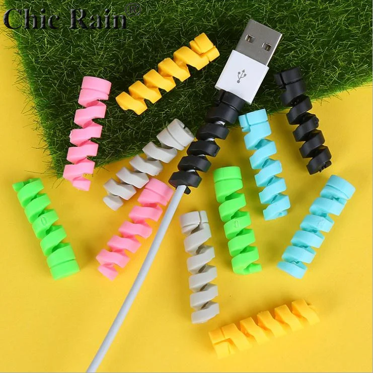 Spiral Cable protector Data Line Silicone Bobbin winder Protective For iphone Samsung Android USB Charging earphone Case Cover
Spiral Cable protector Data Line Silicone Bobbin winder Protective For iphone Samsung Android USB Charging earphone Case Cover