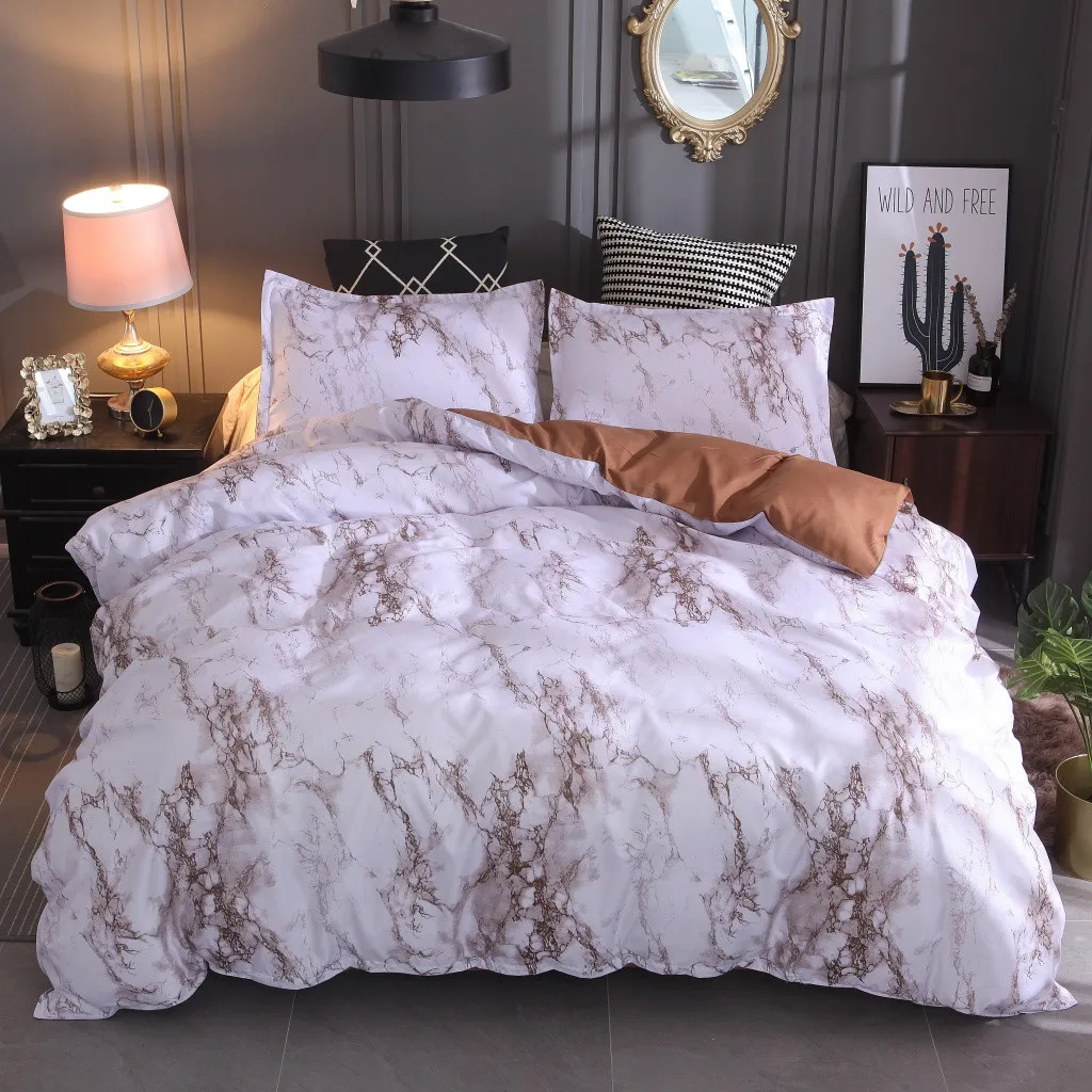 

Gacsidy Store 3Pcs Duvet Bedding Sets bed linen bedroom decor Beds Cotton Cover Home & Living Home textile pillowcase
