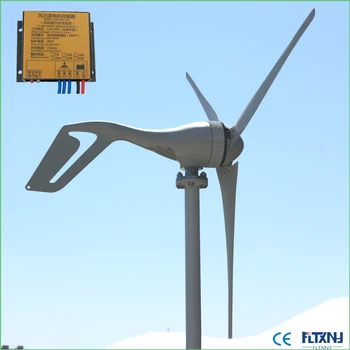 

Hot Selling 400W Wind Turbine Generator 12V 24V 48V alternative Combine with MPPT wind controller Fit for Solar system