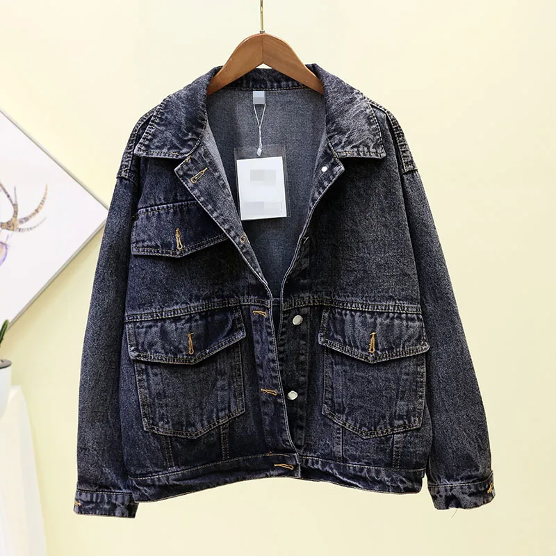 Korean Fashion Denim Jacket Women 2019 Loose Single Breasted Jeans Coat Female Student Big size Casual Jacket Basic Coat Women
Korean Fashion Denim Jacket Women 2019 Loose Single Breasted Jeans Coat Female Student Big size Casual Jacket Basic Coat Women
