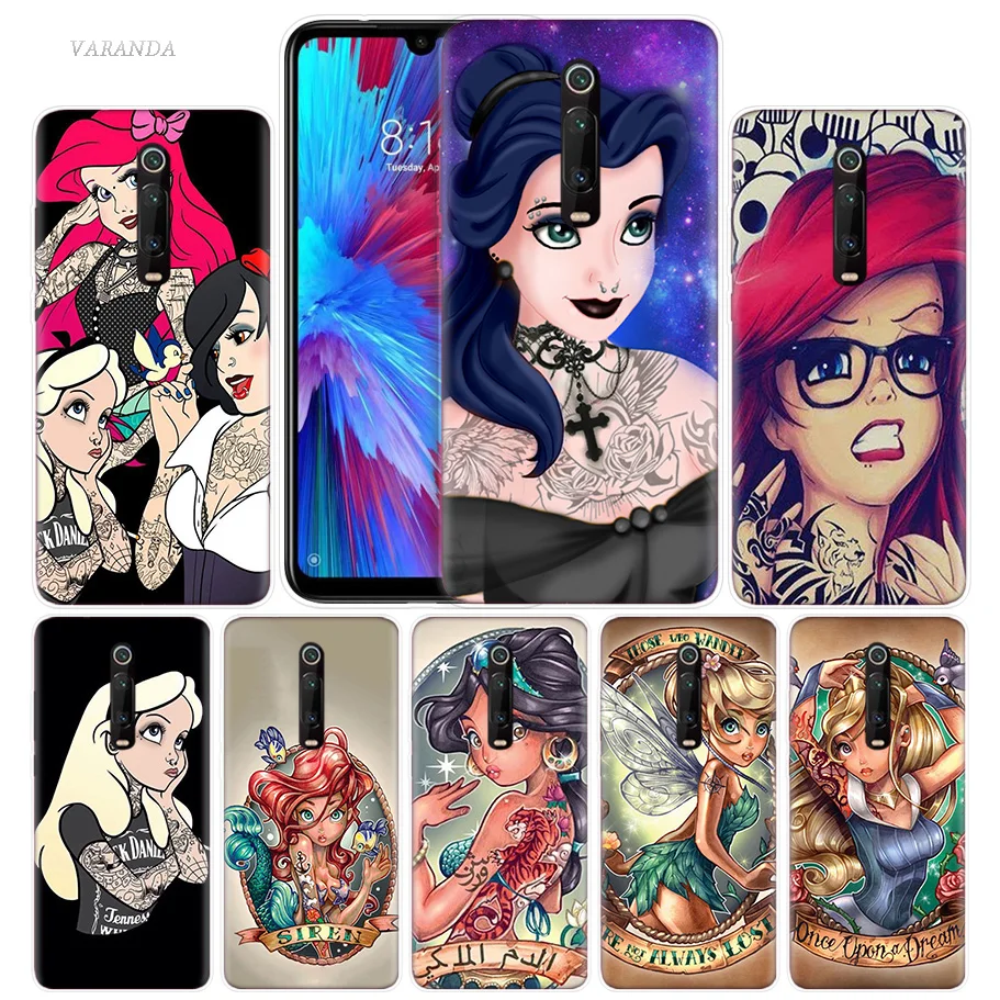 Tattooed Princess Ariel Case for Xiaomi Redmi Note 7 7S K20 Y3 GO S2 6 6A 7A 5 Pro MI Play 9T A1 A2 8 Lite Poco F1 Phone Bags
Tattooed Princess Ariel Case for Xiaomi Redmi Note 7 7S K20 Y3 GO S2 6 6A 7A 5 Pro MI Play 9T A1 A2 8 Lite Poco F1 Phone Bags