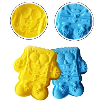 28.5cm Large Cartoon Spongebob Silicone Cake Molds Baking Pans Creative Cake Mould Kitchen Bakeware DIY Mold
28.5cm Large Cartoon Spongebob Silicone Cake Molds Baking Pans Creative Cake Mould Kitchen Bakeware DIY Mold