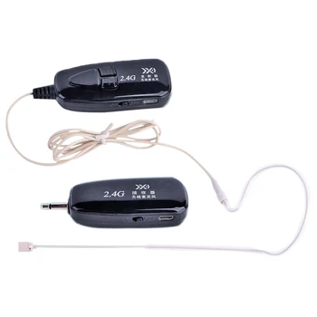 Ear Hook 2.4G Wireless Microphone Lavalier Lapel MIC for Voice Amplifier Mobile Phone Condenser Microphone Karaoke System
Ear Hook 2.4G Wireless Microphone Lavalier Lapel MIC for Voice Amplifier Mobile Phone Condenser Microphone Karaoke System