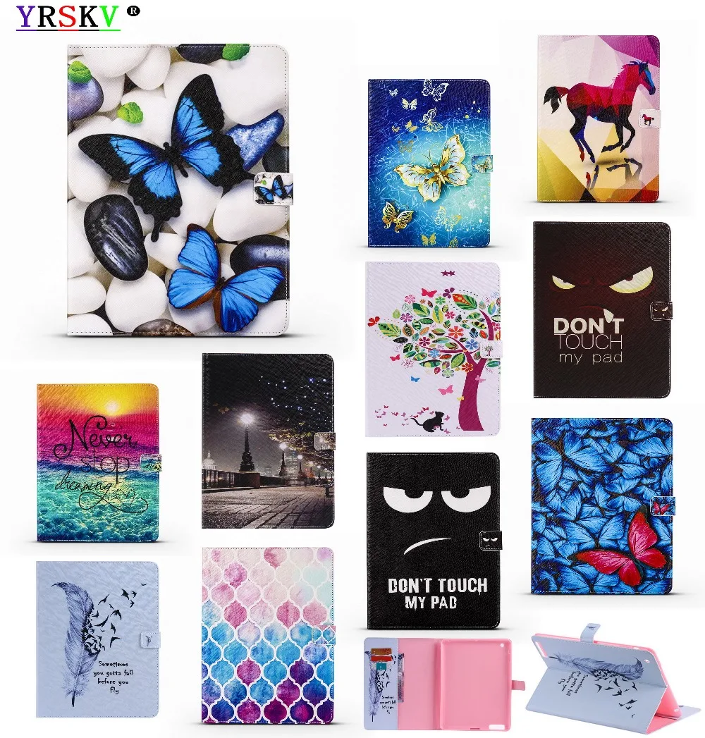 Case For iPad 9.7 inch 2018/2017 New model A1822 A1823 A1893 A1954, YRSKV Painted Series with Auto Wake Up/Sleep Smart Cover
Case For iPad 9.7 inch 2018/2017 New model A1822 A1823 A1893 A1954, YRSKV Painted Series with Auto Wake Up/Sleep Smart Cover