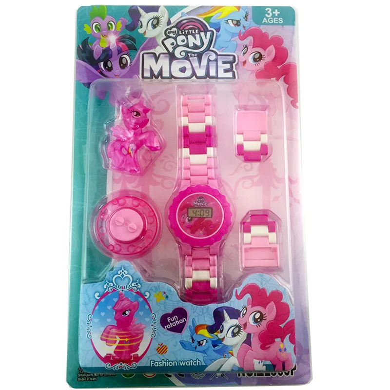 Cartoon Movie Buildable Watch Figure Rotate Spin Building Block Toy for Boy Kid Children Xmas Compatible with Legoings Wristband
Cartoon Movie Buildable Watch Figure Rotate Spin Building Block Toy for Boy Kid Children Xmas Compatible with Legoings Wristband