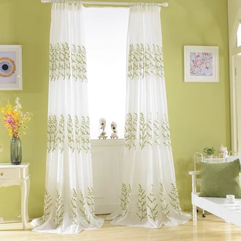 Curtains sheer for Living Room European Tree Embroidered Voile Sheer For Bedroom Kids Tulle Window Fabric
Curtains sheer for Living Room European Tree Embroidered Voile Sheer For Bedroom Kids Tulle Window Fabric