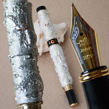 FOUNTAIN PEN FREE BROAD 0.7MM NIB SHIPPING JINHAO GOLDEN TWO DRAGON PLAY PEARL BUSINESS PFFOCE BEST GIFT STATIONERY
FOUNTAIN PEN FREE BROAD 0.7MM NIB SHIPPING JINHAO GOLDEN TWO DRAGON PLAY PEARL BUSINESS PFFOCE BEST GIFT STATIONERY
