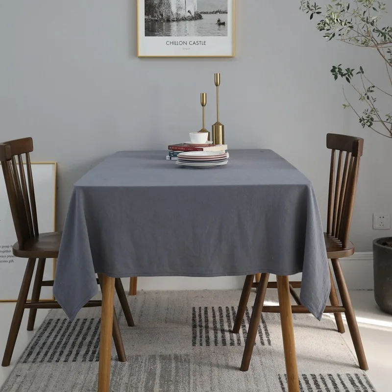 Brief Washed Cotton Rectangle Table Cloth Living Room Kitchen Soft Tablecloth Rectangle Dinning Table Dustproof Cover tapetes
Brief Washed Cotton Rectangle Table Cloth Living Room Kitchen Soft Tablecloth Rectangle Dinning Table Dustproof Cover tapetes