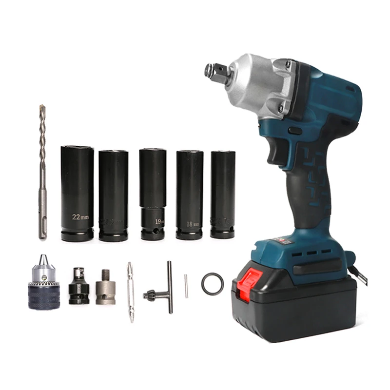 Toolstrong Professional 280Nm cordless impact car wrench with Brushless motor Electric Impact Wrench electric screwdriver IW04B
Toolstrong Professional 280Nm cordless impact car wrench with Brushless motor Electric Impact Wrench electric screwdriver IW04B
