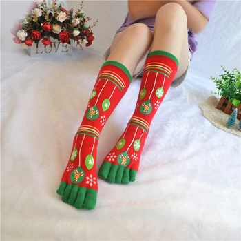 3D Printed Five Fingers Socks Christmas Toe Socks Women Men Cartoon Santa Warm Mid-calf Long Tube Socks Christmas Gift
3D Printed Five Fingers Socks Christmas Toe Socks Women Men Cartoon Santa Warm Mid-calf Long Tube Socks Christmas Gift