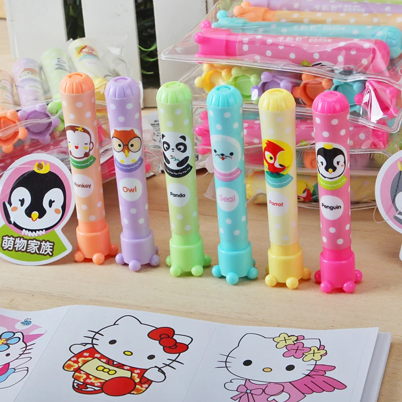 6pcs /Set Cute Animals Highlighter Marker Drawing Pen Shool Office Supply Kids Student Stationery
6pcs /Set Cute Animals Highlighter Marker Drawing Pen Shool Office Supply Kids Student Stationery