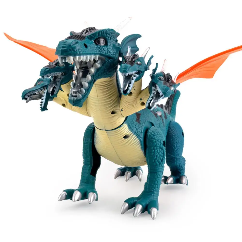 Electronic Dinosaur Pets Kids Toy Evil Five Head Dinosaur Shaking Head Light Up Eyes Walking Real Movement Electronic Gifts
Electronic Dinosaur Pets Kids Toy Evil Five Head Dinosaur Shaking Head Light Up Eyes Walking Real Movement Electronic Gifts