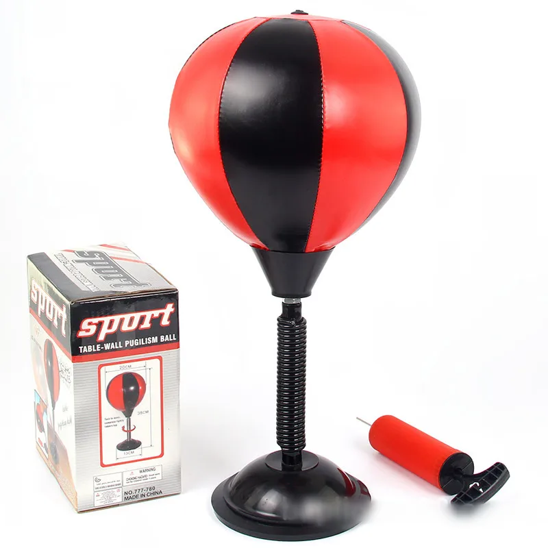 Boxing Punching Ball PU Desktop Speed Ball for Sports Boxing Training Muay Thai Stress Release with Suction Cup Pump Equipped
Boxing Punching Ball PU Desktop Speed Ball for Sports Boxing Training Muay Thai Stress Release with Suction Cup Pump Equipped