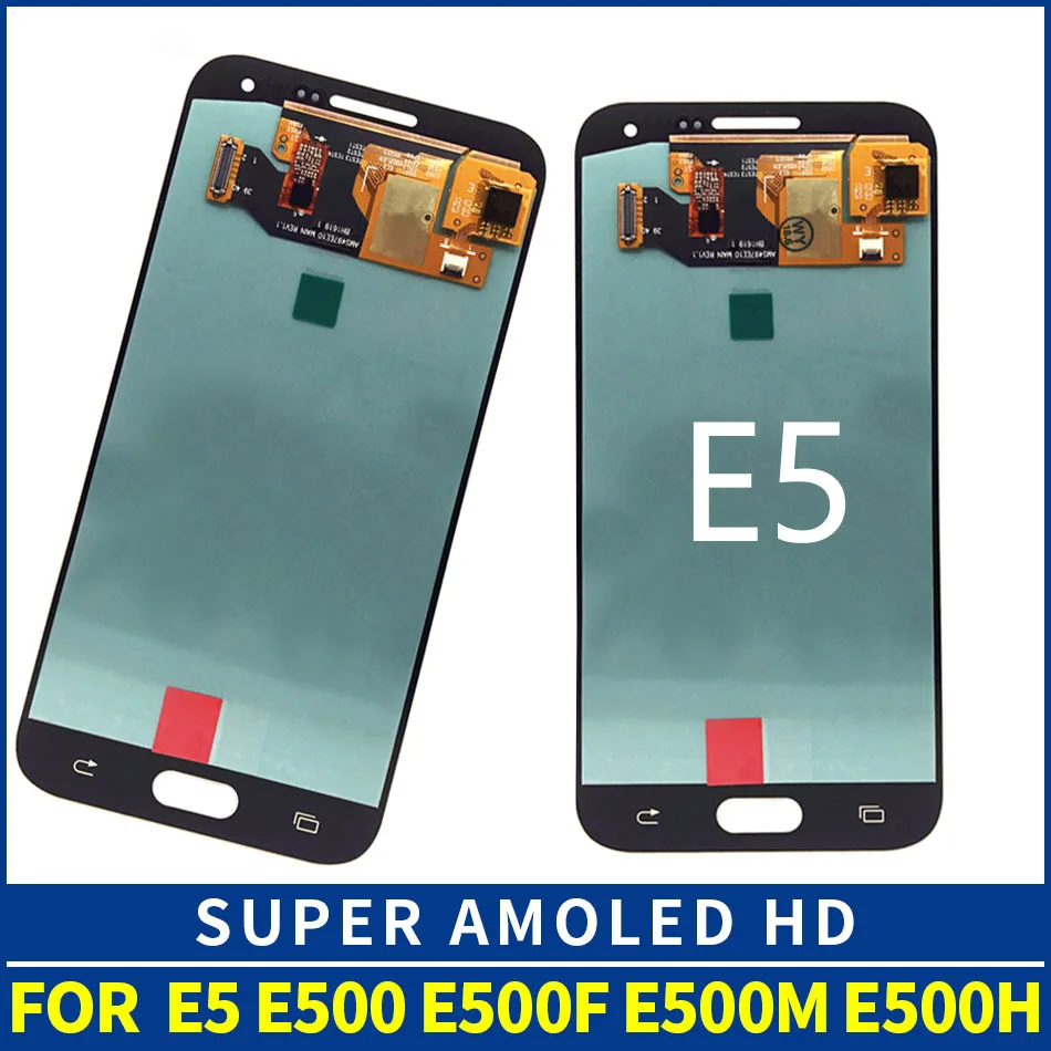 High Quality LCD For Samsung Galaxy E5 E500 E500F E500H E500M OEM AMOLED LCDS Display Screen Assembly Replacement SM-E500F LCD
High Quality LCD For Samsung Galaxy E5 E500 E500F E500H E500M OEM AMOLED LCDS Display Screen Assembly Replacement SM-E500F LCD