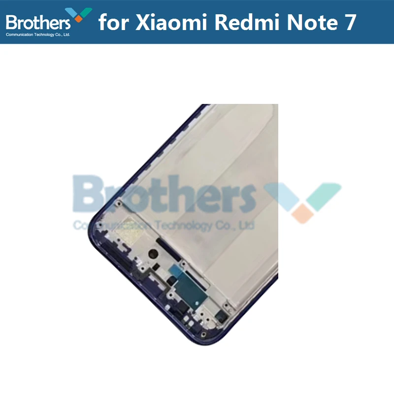 Front Frame For Xiaomi Redmi Note 7 Screen Bezel Holder for Xiaomi Redmi Note 7 LCD Plate Housing Phone Replacement Black Blue (2)