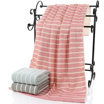 Cotton Striped Gauze Absorbent Bath Towels for Adults Beach Bathroom Towels Home Daily Thicken 70x140 Soft Big Towel
Cotton Striped Gauze Absorbent Bath Towels for Adults Beach Bathroom Towels Home Daily Thicken 70x140 Soft Big Towel
