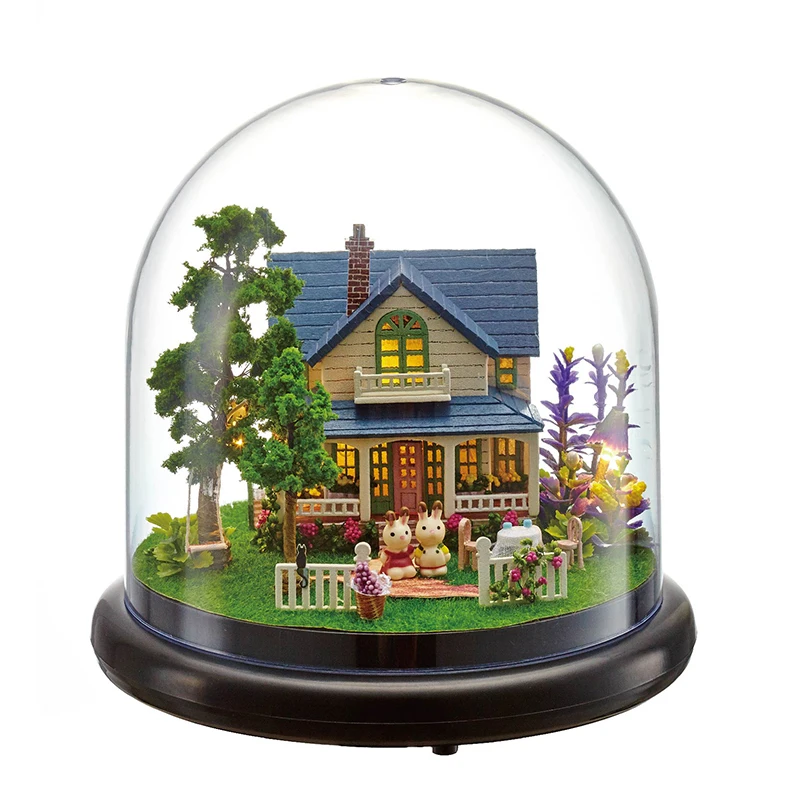 DIY Miniature Doll House3D Puzzle Model Miniatures Dollhouse Doll Houses Wooden Furniture Decoration Kit Toys for Children
DIY Miniature Doll House3D Puzzle Model Miniatures Dollhouse Doll Houses Wooden Furniture Decoration Kit Toys for Children