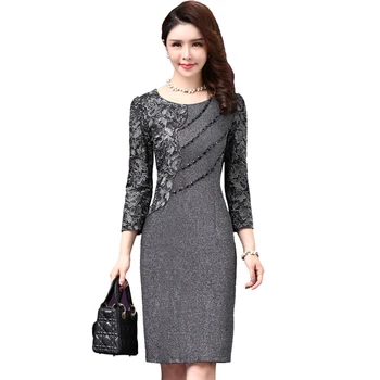 High Quality Free Shipping New Autumn Fashion Mother Dress Medium Old Age Temperament Women Work Wear Fashion Plus Size
High Quality Free Shipping New Autumn Fashion Mother Dress Medium Old Age Temperament Women Work Wear Fashion Plus Size