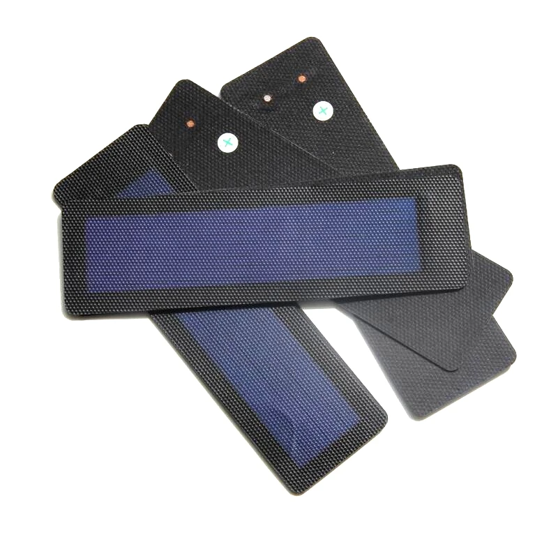 0.5W 2V Flexible Solar Cells Amorphous Silicon Foldable Very Slim Solar Panel DIY Charger Education Kits Free Shipping
0.5W 2V Flexible Solar Cells Amorphous Silicon Foldable Very Slim Solar Panel DIY Charger Education Kits Free Shipping