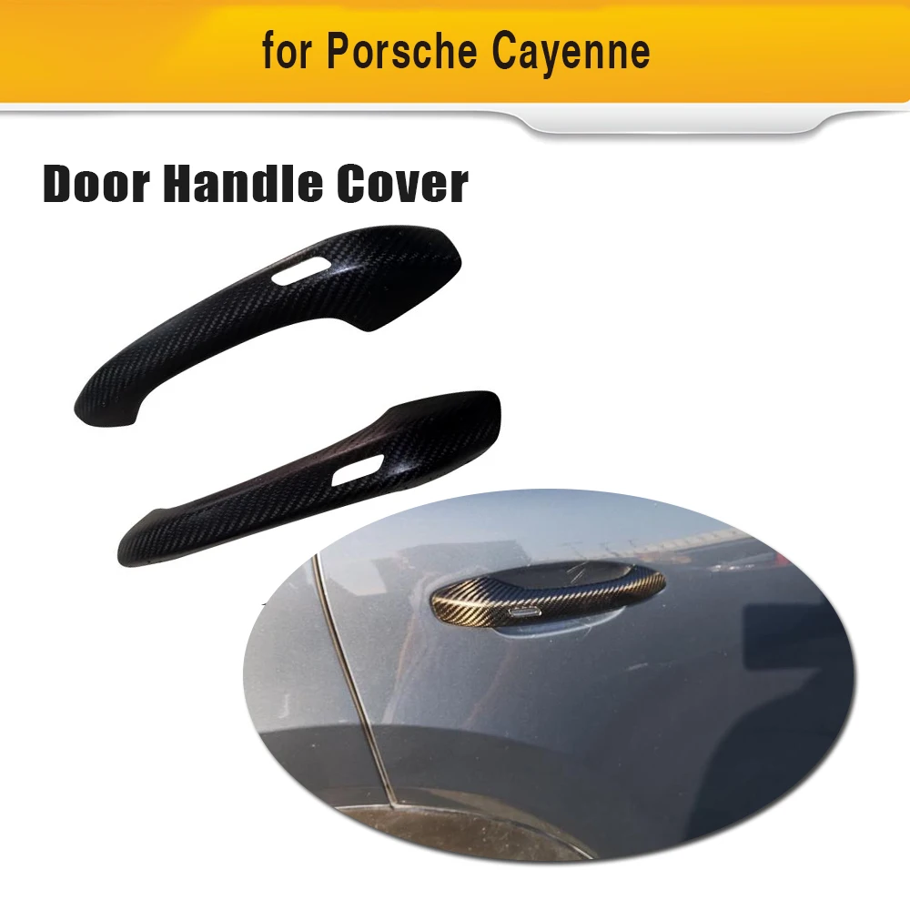 Carbon Fiber Car Side Door Handle Trim Cover For Porsche Cayenne SUV 4 Door S GTS 2018
Carbon Fiber Car Side Door Handle Trim Cover For Porsche Cayenne SUV 4 Door S GTS 2018