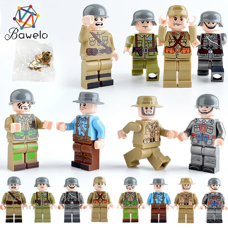 Military Special Forces Soldiers Bricks Figures Weapons Compatible Legoings Armed SWAT Building Blocks Ww2 Block Toys Set Boy
Military Special Forces Soldiers Bricks Figures Weapons Compatible Legoings Armed SWAT Building Blocks Ww2 Block Toys Set Boy