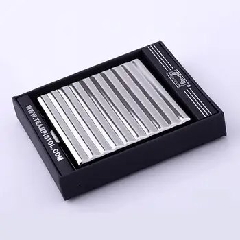 AUGKUN Cigarette Case Ultra-thin Lightweight Box Copper Exquisite Portable Cigarette Holder Ultrathin Design With Only 16.5mm
AUGKUN Cigarette Case Ultra-thin Lightweight Box Copper Exquisite Portable Cigarette Holder Ultrathin Design With Only 16.5mm